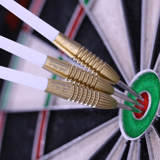 Used John Lowe Darts Unicorn Steel Tip WC Purist Gold