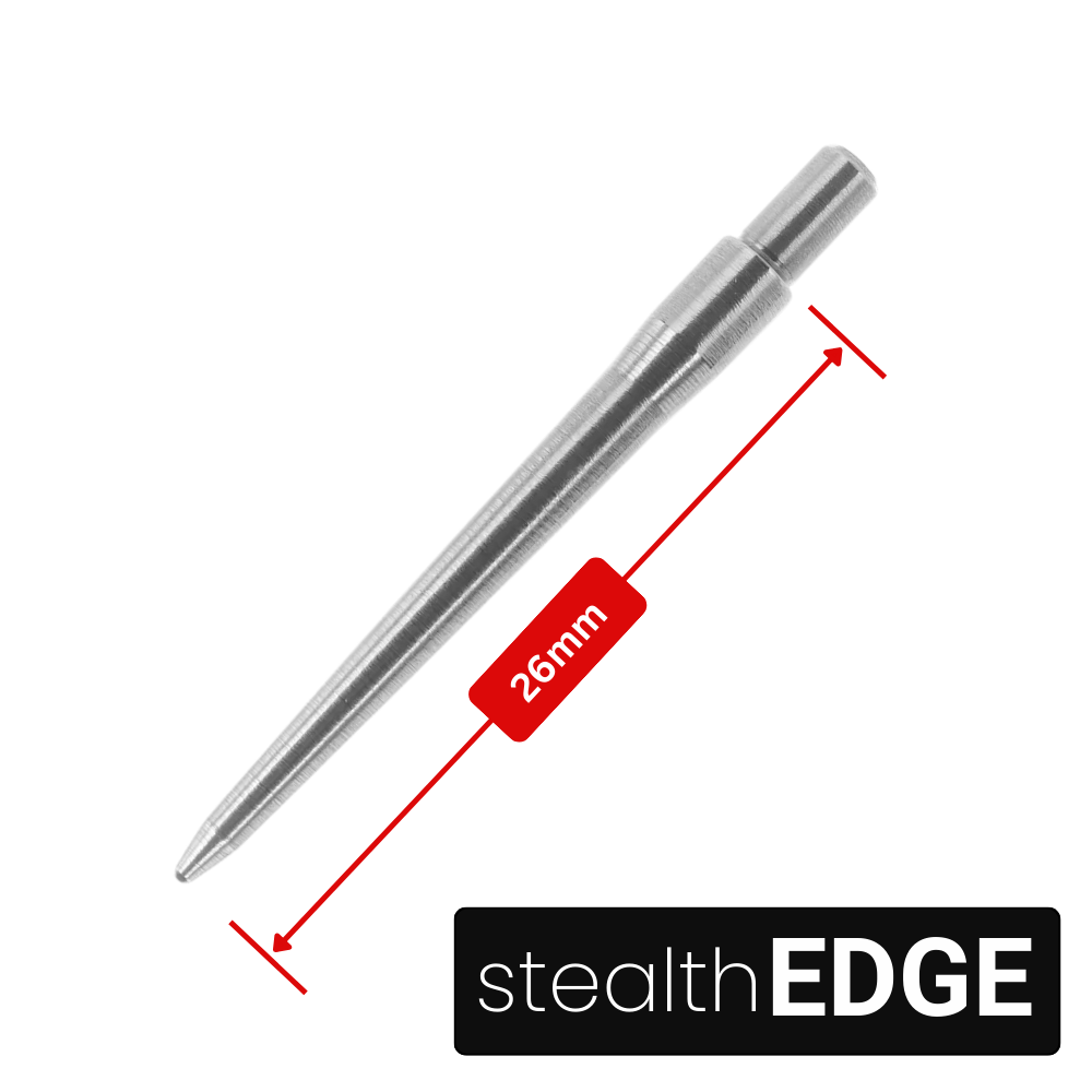 26mm stealthEDGE Points - Silver